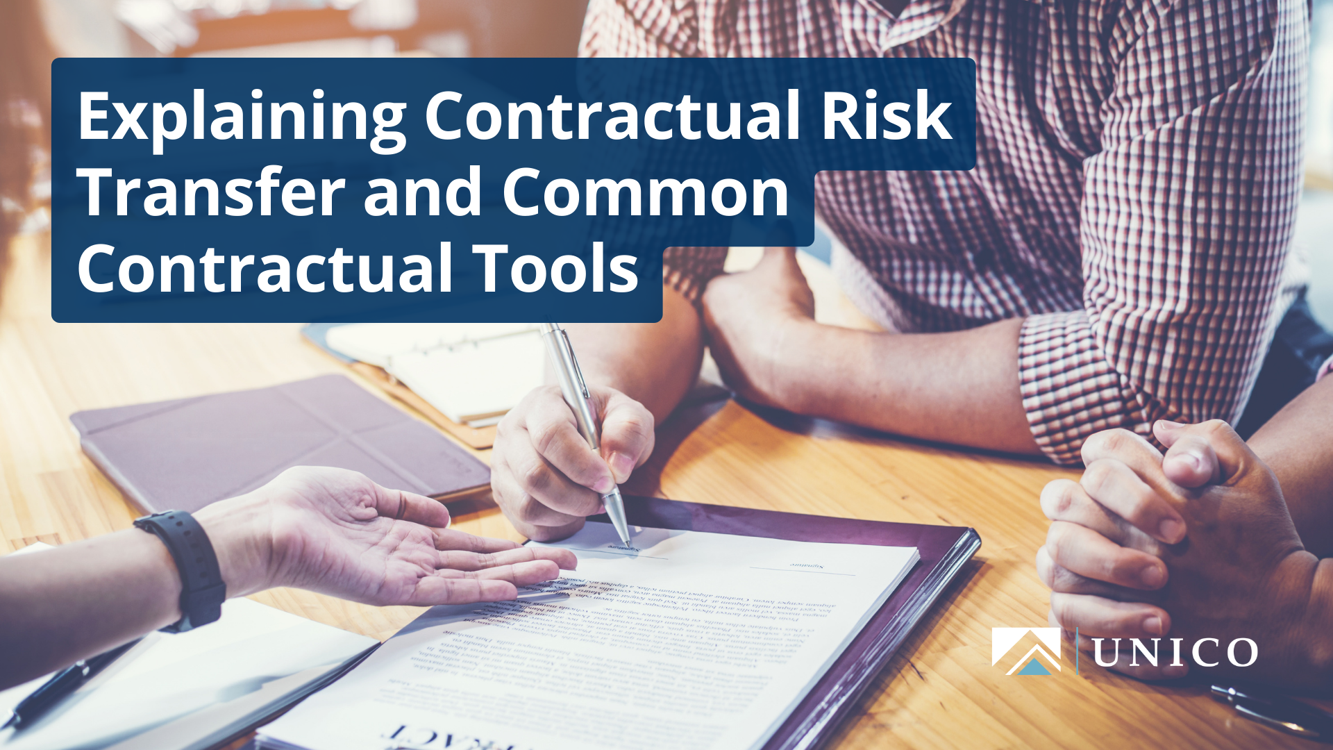common contractual risk transfer tools contractual risk transfer non ...