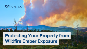Wildfire embers threaten buildings but upgrades and site care reduce risk. Read how protection and insurance help protect your investment.